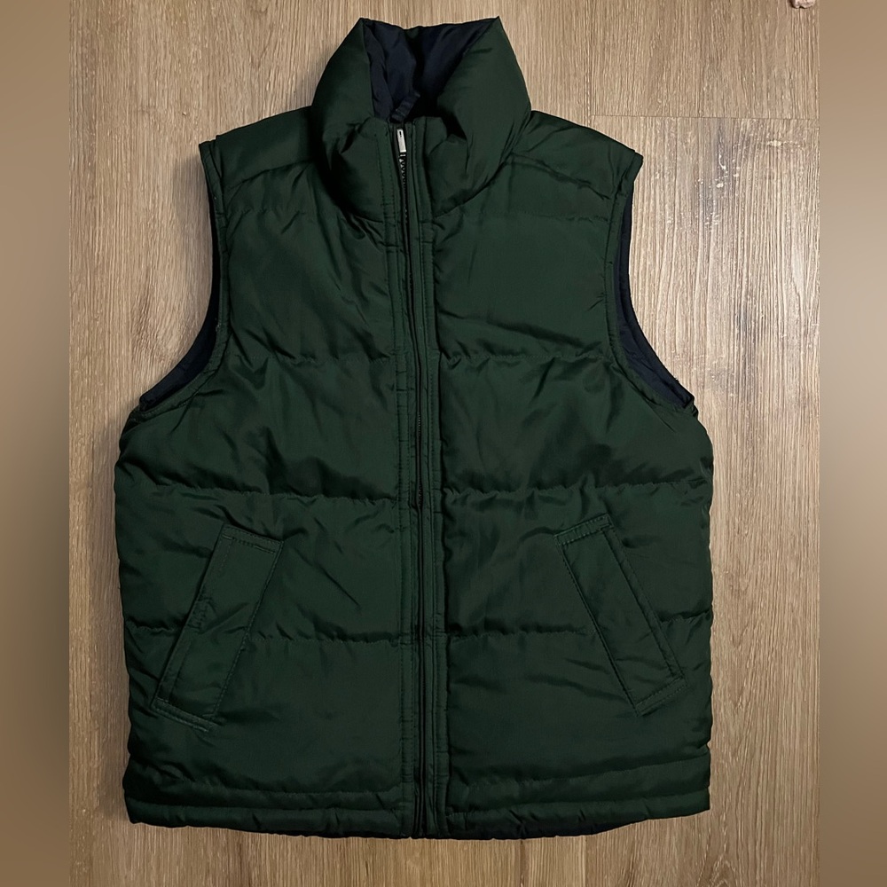 Gap Kids Reversible Puff Vest Size 6/7